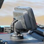 Railblaza Lowrance Hook 2 Adaptor mit Lowrance Echolot auf einem StarPort
