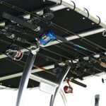 Railblaza Railmounts 32-41 in schwarz mit T-Top Rutenhalter