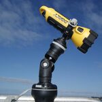 Railblaza dreh- und schwenkbare R-Lock Verlängerung mit Notfalllampe