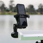 Railblaza Sideport in schwarz mit Mobilgerätehalter