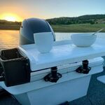 Railblaza SidePort TrackLoader mit Filetiertisch