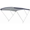 Bimini-Top / Sonnenverdeck ELEGANCE mit 3 Bögen / Höhe 115 cm - Breite 150 cm blau