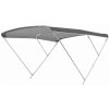 Bimini-Top / Sonnenverdeck ELEGANCE mit 3 Bögen / Höhe 140 cm - Breite 170 cm dunkelgrau