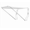 Bimini-Top / Tendalino parasole JOLLY per porta-attrezzi / Roll-Bar "GOMMONE" Larghezza 155 cm - bianco