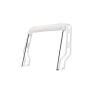 Bimini-Top / Tendalino parasole JOLLY per porta-attrezzi / Roll-Bar "GOMMONE" Larghezza 155 cm - bianco