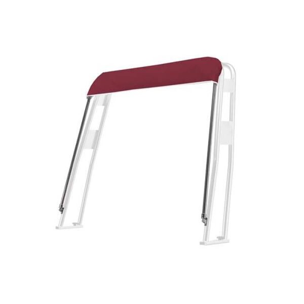 Bimini-Top / pare-soleil UNIVERSEL pour porte-équipement / arceau de sécurité « BARCA » largeur 170 cm - rouge