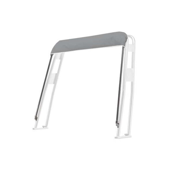 Bimini-Top / Sonnenverdeck UNIVERSAL für Geräteträger / Roll-Bar "BARCA" Breite 170 cm - silber