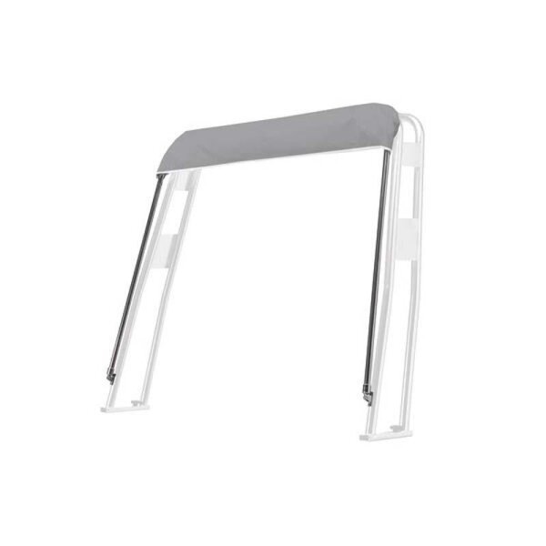 Bimini-Top / pare-soleil UNIVERSEL pour porte-équipement / arceau de sécurité « BARCA » largeur 170 cm - gris