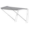 Bimini-Top / pare-soleil UNIVERSEL pour porte-équipement / arceau de sécurité « BARCA » largeur 170 cm - gris