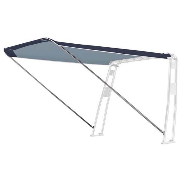 Bimini-Top / pare-soleil UNIVERSEL pour porte-équipements / arceau de sécurité « BARCA » largeur 215 cm - bleu