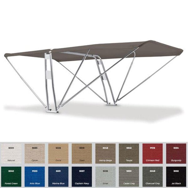 Bimini-Top / taud de soleil SUPERIOR avec support dappareils BARCA