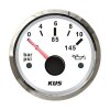 Indicatore di pressione olio KUS 0-5 bar - bianco