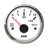 KUS analoge &Ouml;ldruckanzeige / &Ouml;ldruckmesser (10...