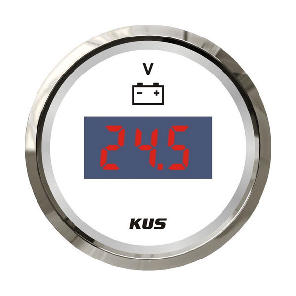 Voltmètre KUS (numérique) - blanc
