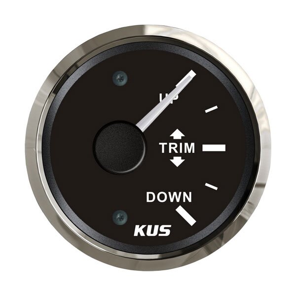 Indicatore KUS Trim (verticale) 0-190 Ohm - nero