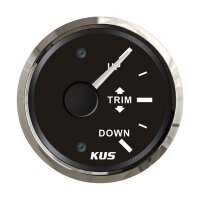 Indicatore KUS Trim (verticale) 0-190 Ohm - nero
