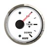 KUS : indicateur de réglage analogique / jauge de réglage (verticale) 160-0 ohms - blanc