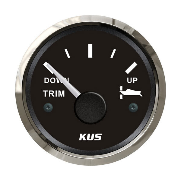 KUS analoge Trim-Anzeige / Trimmmesser (horizontal)