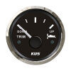 KUS analoge Trim-Anzeige / Trimmmesser (horizontal)