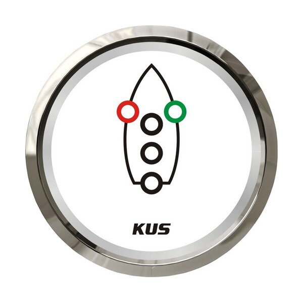 Indicateur de contrôle des feux de navigation KUS / Surveillance des feux de position - blanc