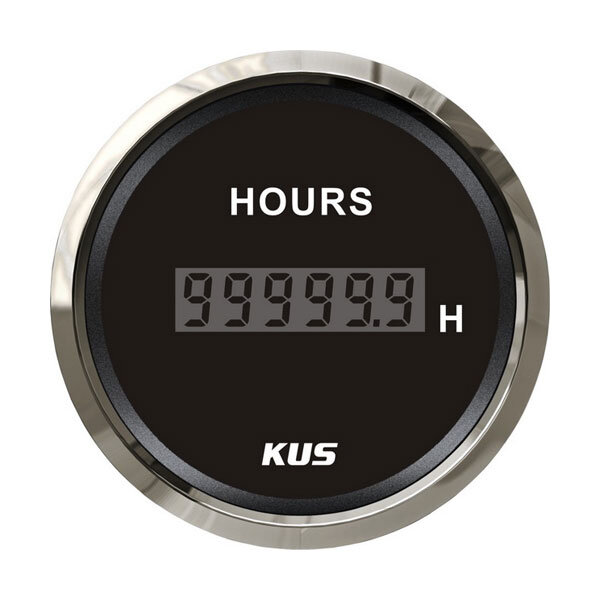 KUS digitaler LCD-Betriebsstundenzähler / Stundenmesser