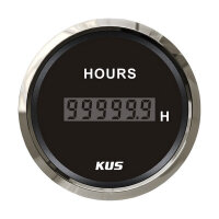 KUS digitaler LCD-Betriebsstundenzähler / Stundenmesser