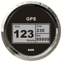 KUS GPS Digital-Speedometer mit Anzeige für Kurs,...