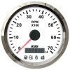 Contagiri KUS con contaore di funzionamento per motori fuoribordo - bianco