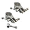 Set di accessori per ringhiere in acciaio inossidabile con leva di chiusura rapida per tendalini bimini - &Oslash; 22 mm