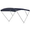 Bimini-Top / Sonnenverdeck ROYAL mit 3 Bögen Höhe 115 cm - Breite 200 cm - Captain Naxy (5057)