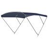 Bimini-Top / Taud ROYAL avec 3 arceaux Hauteur 115 cm - Largeur 230 cm -  Bleu marine (5031)