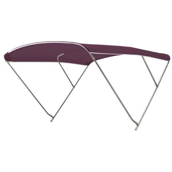 Bimini-Top / Capote ROYAL avec 3 arceaux Hauteur 140 cm - Largeur 215 cm -  Bordeaux (5034)