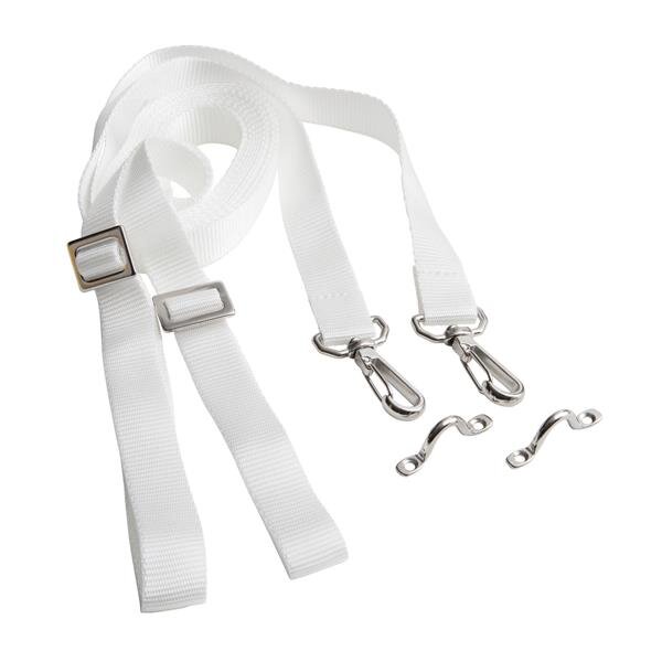 Set di cinghie di tensionamento per bimini top - bianco