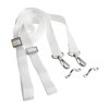 Set di cinghie di tensionamento per bimini top - bianco