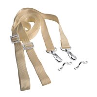 Spanngurt-Set f&uuml;r Bimini-Tops - beige