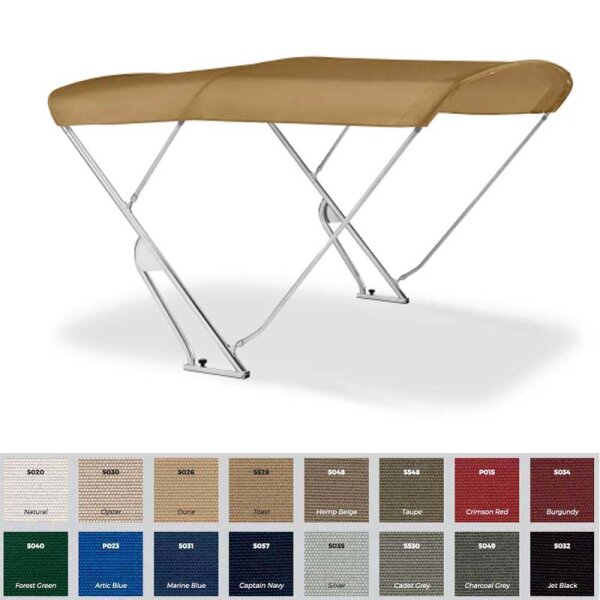 Bimini-Top / Sonnenverdeck STRANGE XL mit Geräteträger