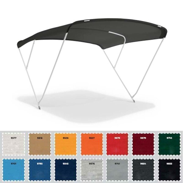 Bimini-Top / Tettuccio parasole ELEGANCE PLUS con 3 archi
